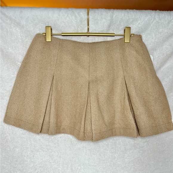 Altar'd State Camel Mini Skirt - Picture 4 of 6
